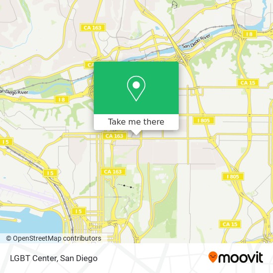LGBT Center map