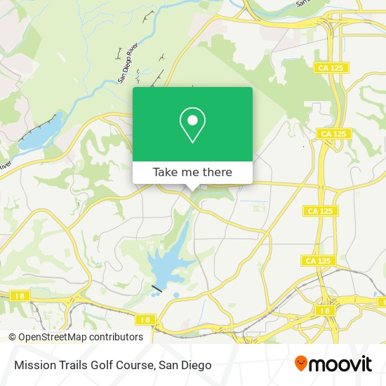 Mapa de Mission Trails Golf Course