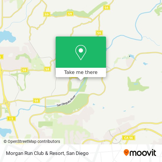 Morgan Run Club & Resort map