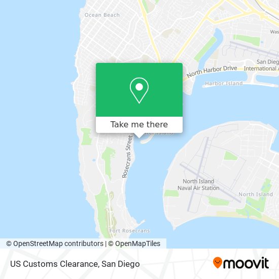 US Customs Clearance map