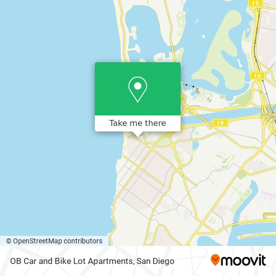 OB Car and Bike Lot Apartments map