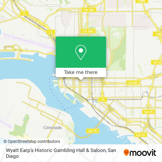 Mapa de Wyatt Earp’s Historic Gambling Hall & Saloon