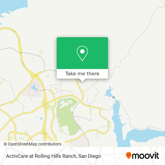 ActivCare at Rolling Hills Ranch map