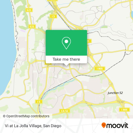 Mapa de Vi at La Jolla Village