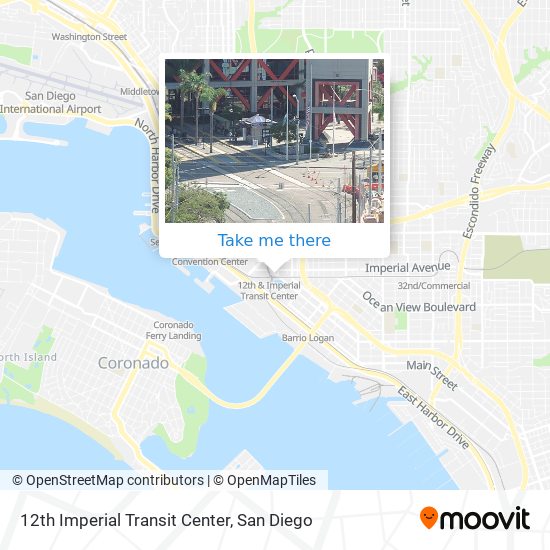 12th Imperial Transit Center map