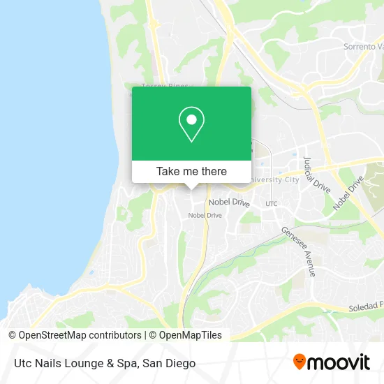 Mapa de Utc Nails Lounge & Spa
