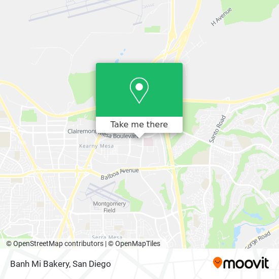 Mapa de Banh Mi Bakery