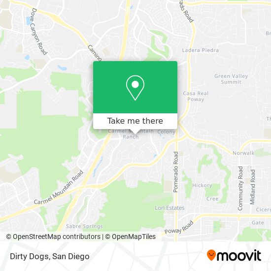 Dirty Dogs map