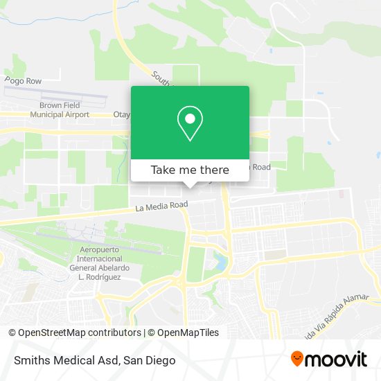 Smiths Medical Asd map