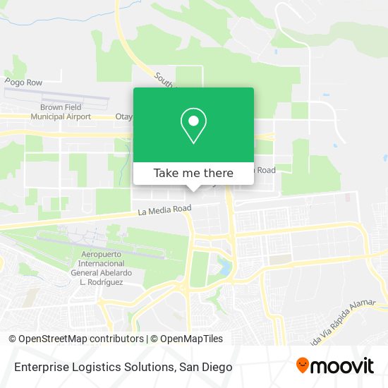 Enterprise Logistics Solutions map