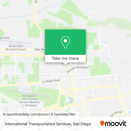 Mapa de International Transportation Services