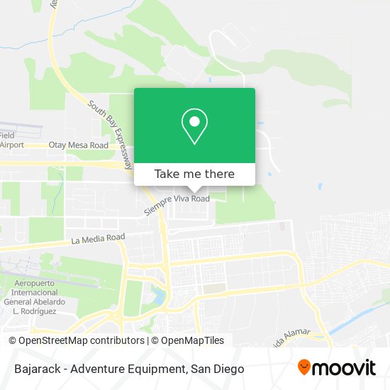 Bajarack - Adventure Equipment map