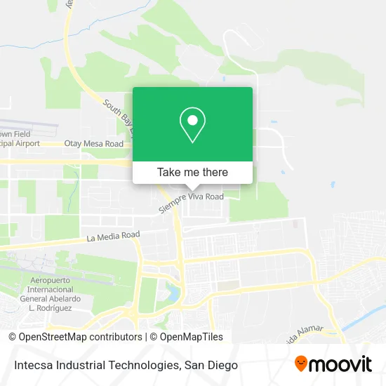 Mapa de Intecsa Industrial Technologies