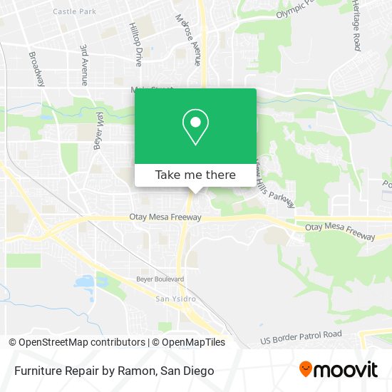 Furniture Repair by Ramon map