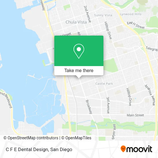 C F E Dental Design map