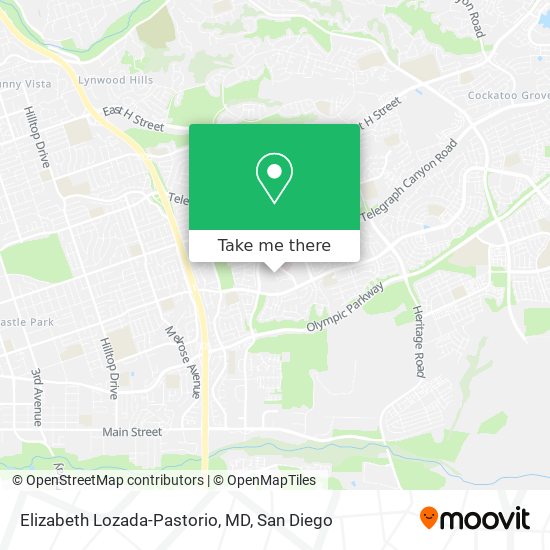 Elizabeth Lozada-Pastorio, MD map