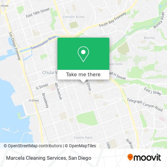 Mapa de Marcela Cleaning Services