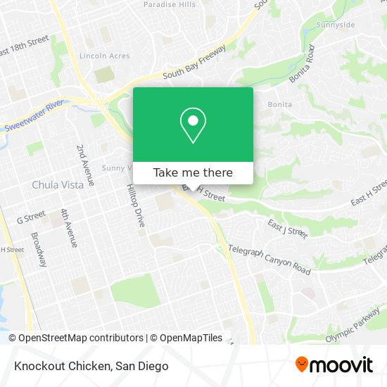 Knockout Chicken map