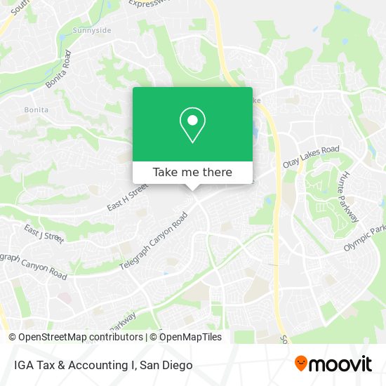 IGA Tax & Accounting I map