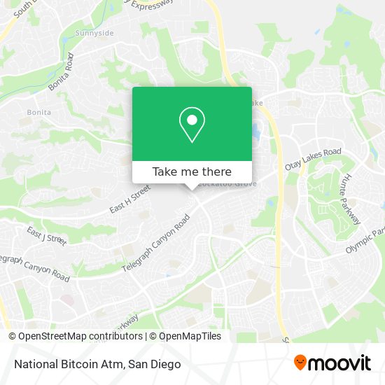 National Bitcoin Atm map