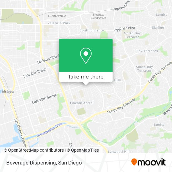 Beverage Dispensing map