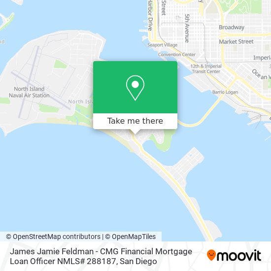 Mapa de James Jamie Feldman - CMG Financial Mortgage Loan Officer NMLS# 288187