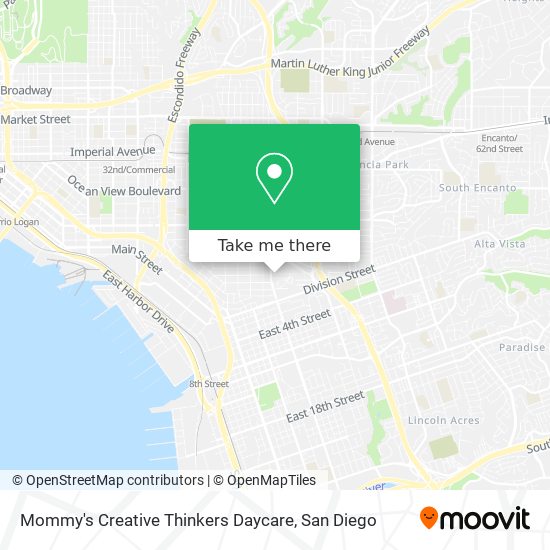 Mapa de Mommy's Creative Thinkers Daycare