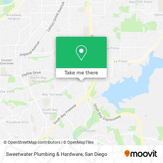 Mapa de Sweetwater Plumbing & Hardware