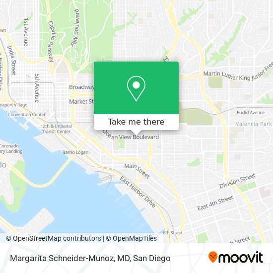 Margarita Schneider-Munoz, MD map