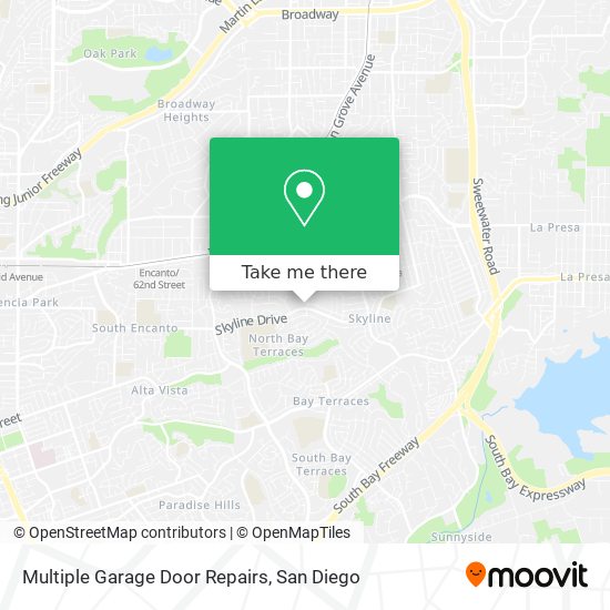 Mapa de Multiple Garage Door Repairs