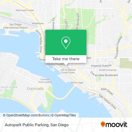 Autopark Public Parking map