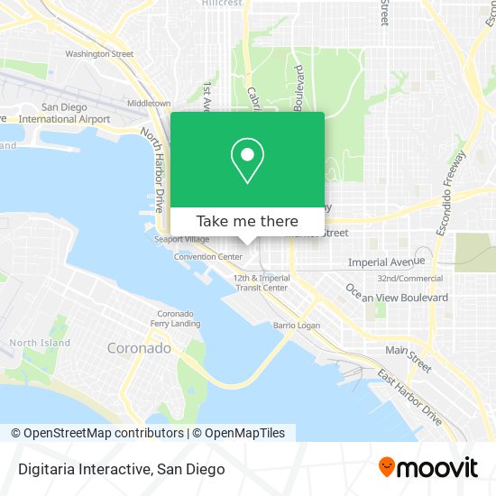 Digitaria Interactive map