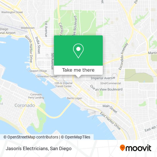 Mapa de Jason's Electricians