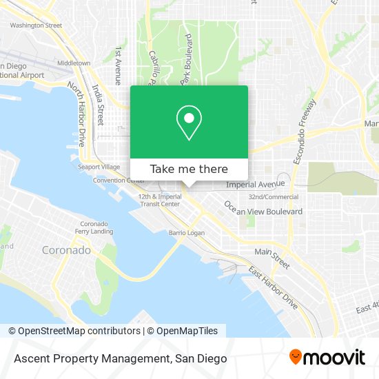Mapa de Ascent Property Management