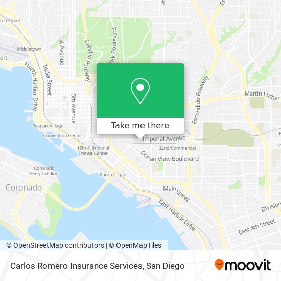 Mapa de Carlos Romero Insurance Services