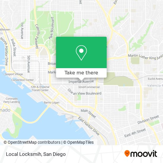 Local Locksmih map