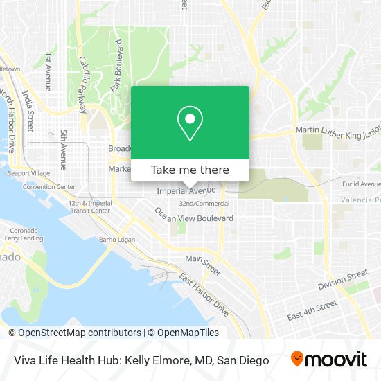 Viva Life Health Hub: Kelly Elmore, MD map