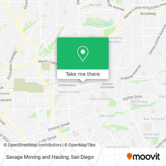 Mapa de Savage Moving and Hauling