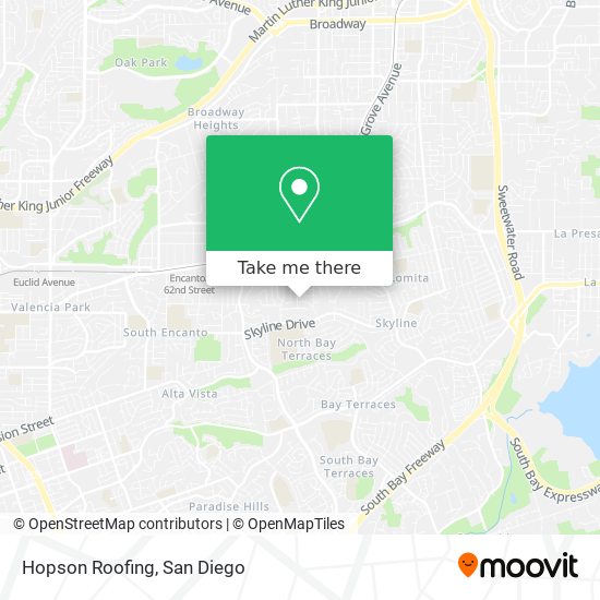 Mapa de Hopson Roofing