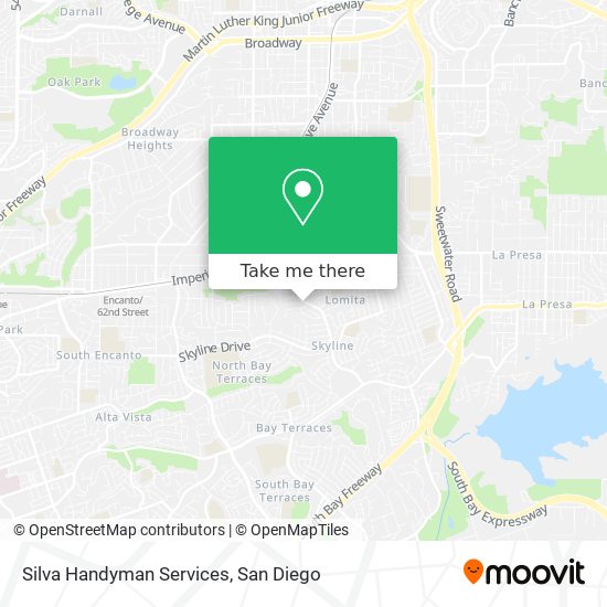 Mapa de Silva Handyman Services