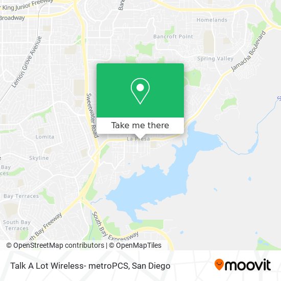 Talk A Lot Wireless- metroPCS map