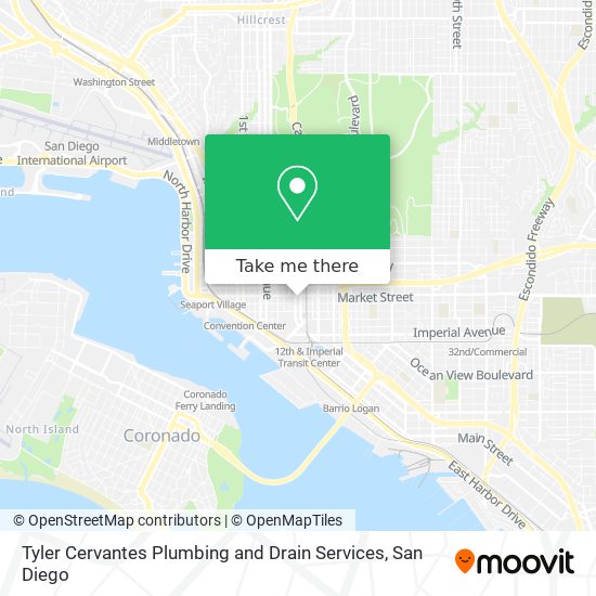Tyler Cervantes Plumbing and Drain Services map