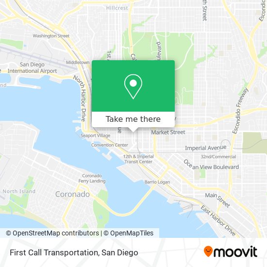 First Call Transportation map