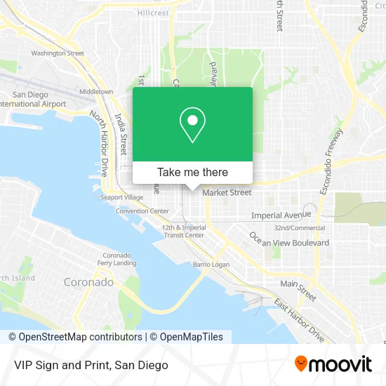 Mapa de VIP Sign and Print