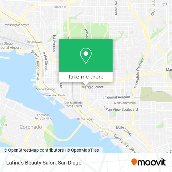 Latina's Beauty Salon map