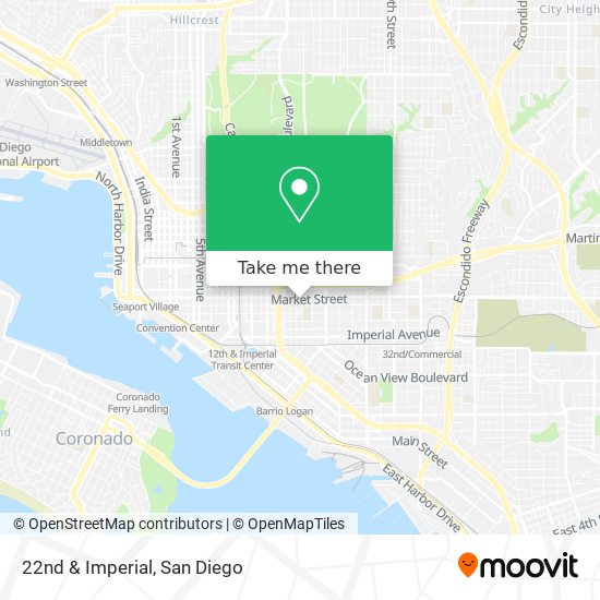 Mapa de 22nd & Imperial