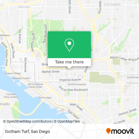 Mapa de Gotham Turf