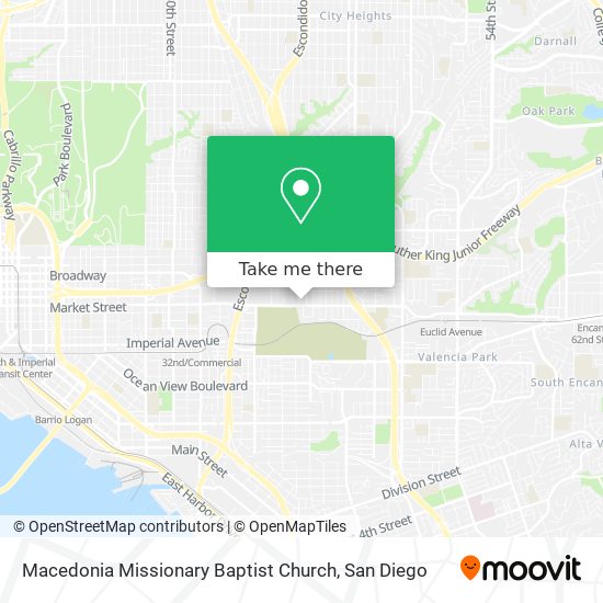 Mapa de Macedonia Missionary Baptist Church