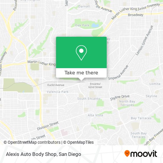 Mapa de Alexis Auto Body Shop