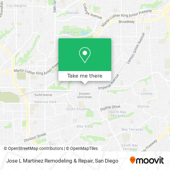 Jose L Martinez Remodeling & Repair map